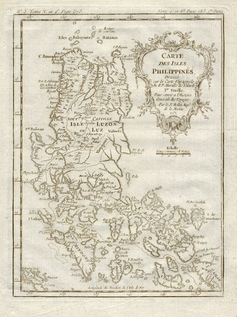 Cartes des Isles Phillippines Dressee sur la Carte Espagnole du R. P. Murillo de Velarde [north and south]