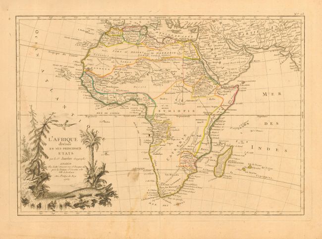 L'Afrique divisee en ses Principaux Etats