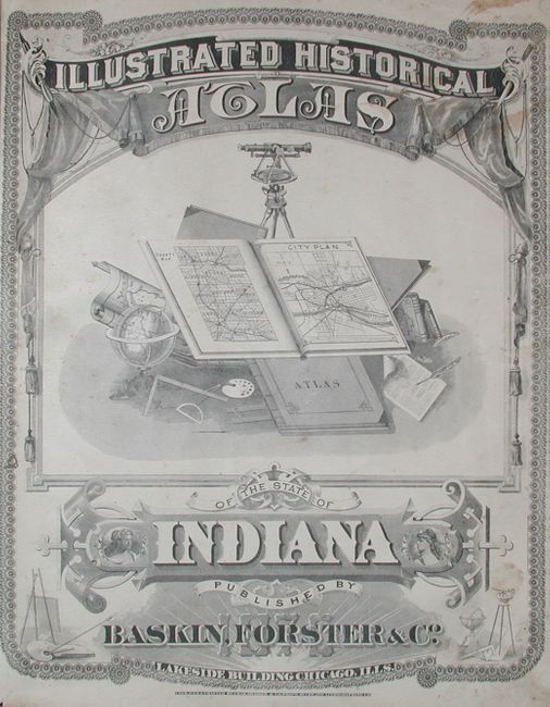 Illustrated Historical Atlas of the State of Indiana