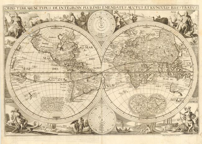 Orbis Terrarum Typus de Integro in Plurimis Emendatus, Auctus, et Icunculis Illustratus