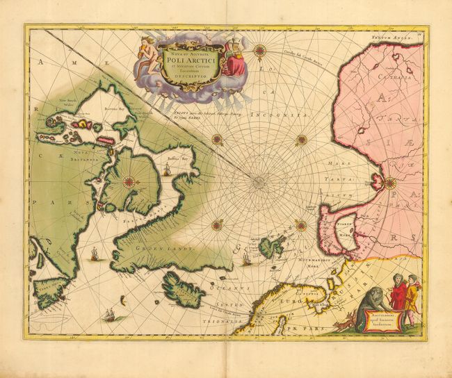 Nova et Accurata Poli Arctici et terrarum Circum Iacentium Descriptio