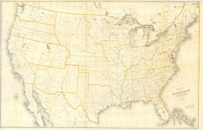 Map of the United States Exhibiting the Several Collection Districts