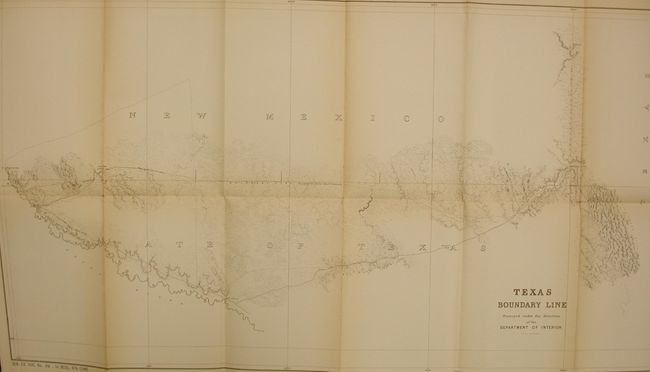 Report of the Commissioner of the General Land Office upon the Survey of the United States and Texas Boundary Commission.