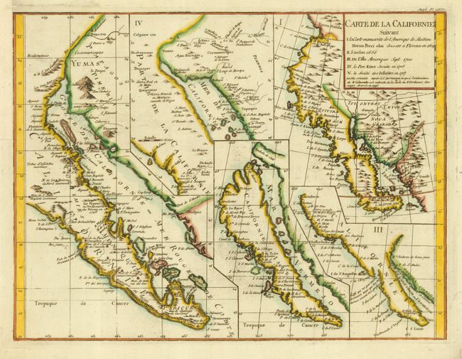 Carte de la Californie Suivant