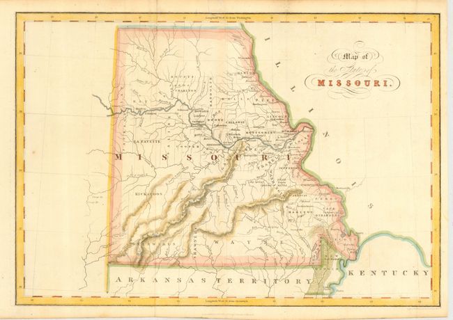 Map of the State of Missouri