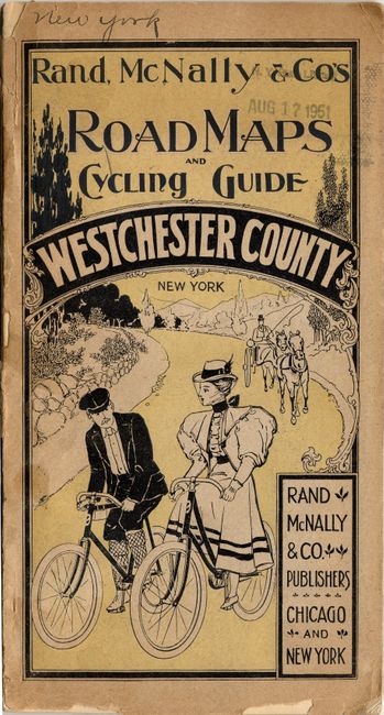 Rand, McNally's & Co.'s Road Map and Cycling Guide to Westchester County New York