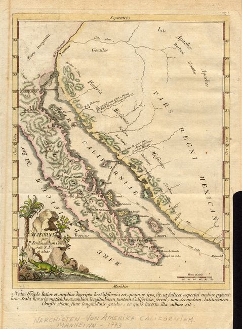California per P. Ferdinandum Consak S. I. et alias