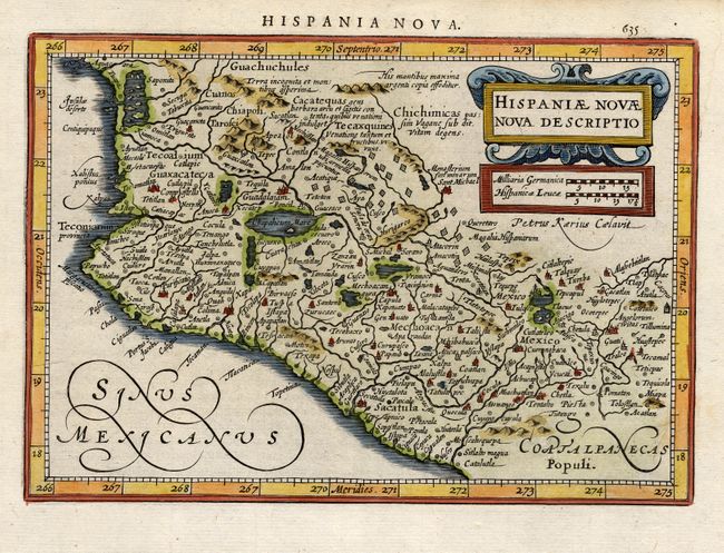 Hispaniae Novae Nova Descriptio