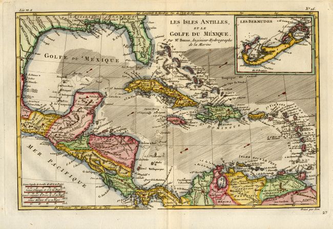 Les Isles Antilles et le Golfe du Mexique
