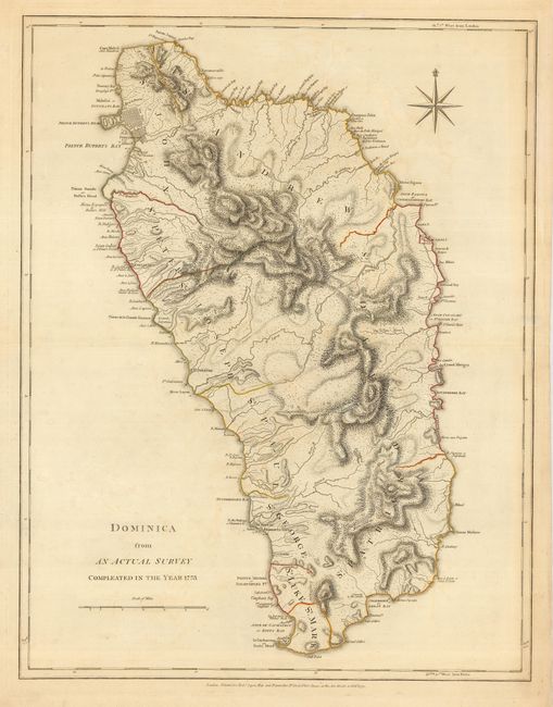 Dominica from an Actual Survey Compleated in the Year 1773