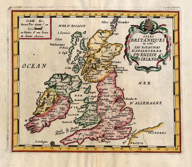 Isles Britaniques ou sont Les Royaumes D' Angleterre D Escosse D Irlande