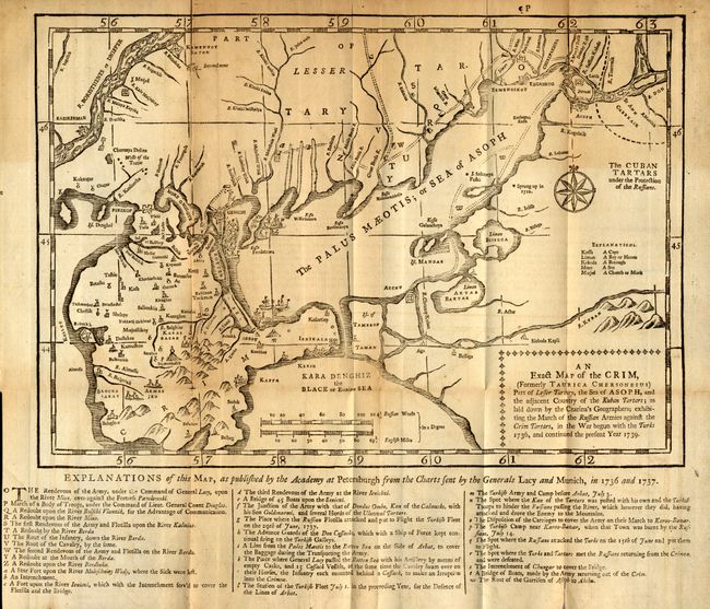An Exact Map of the Crim, (Formerly Taurica Chersonesus)