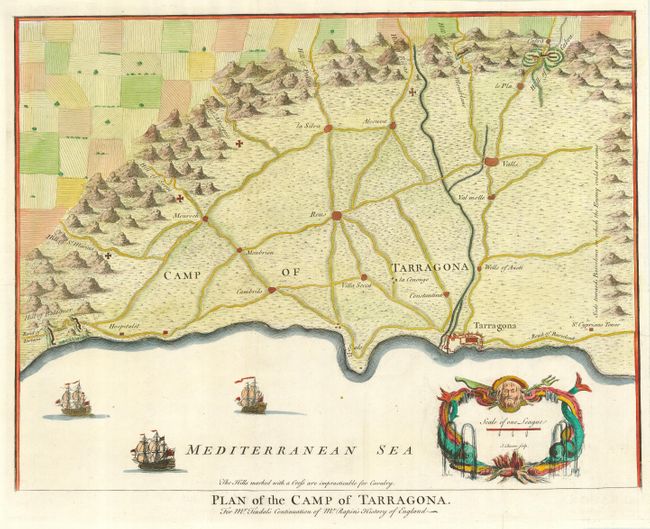 Plan of the Camp of Tarragona