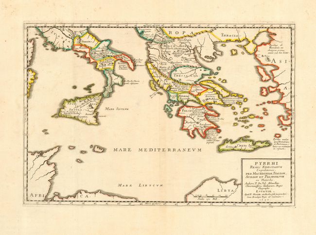 Pyrrhi Regis Epirotarum Expeditiones; per Macedoniam, Italiam, Siciliam et Peloponesum