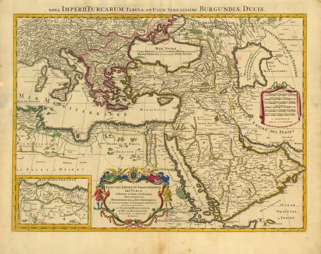 Estats del' Empire du Grand Seigneur des Turcs, en Europe, en Asie, et en Afrique