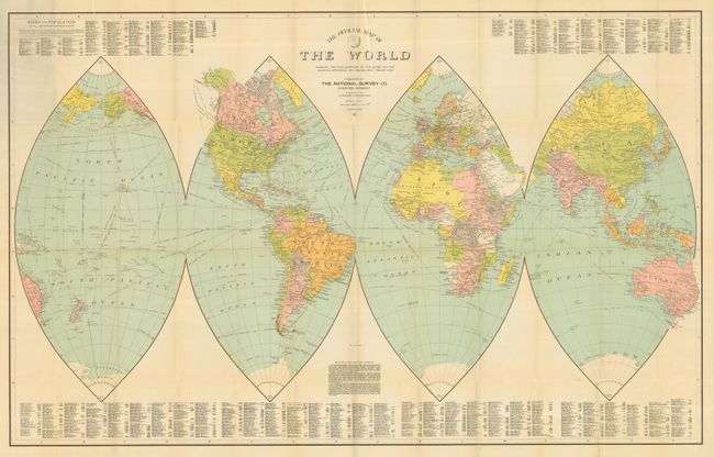 The Official Map of the World  On The Quarter-Spherical or Orange Peel Projection