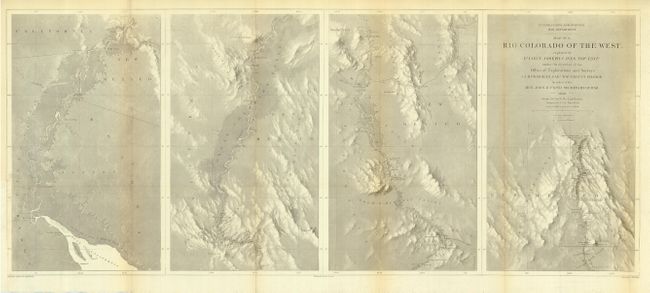 Map No. 1. Rio Colorado of the West