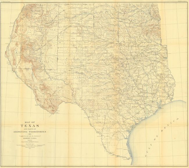 A Gazetteer of Texas (Second Edition) by Henry Gannett