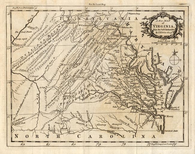 A New Map of Virginia, from the Best Authorities