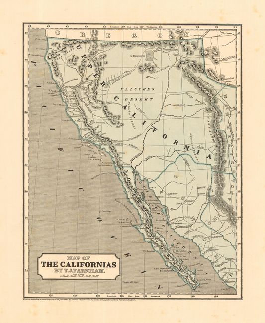 Map of the Californias