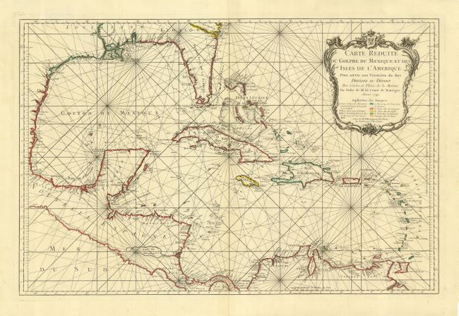 Carte Reduite du Golphe du Mexique et des Isles de l'Amerique