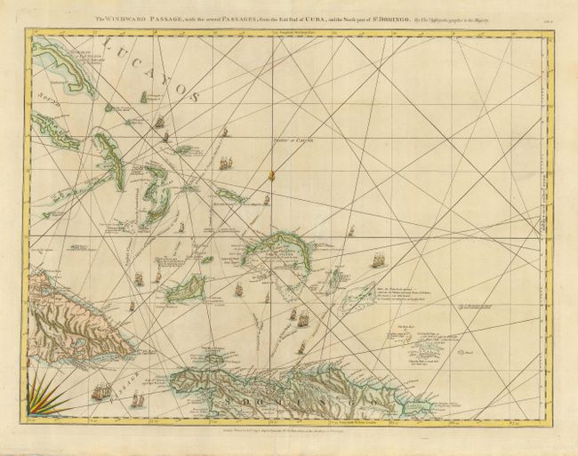 The Windward Passage, with the several Passages from the East End of Cuba and the North part of St. Domingo