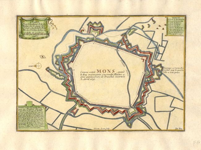 Mons, Ville Capitale du Hainaut, aux Francois