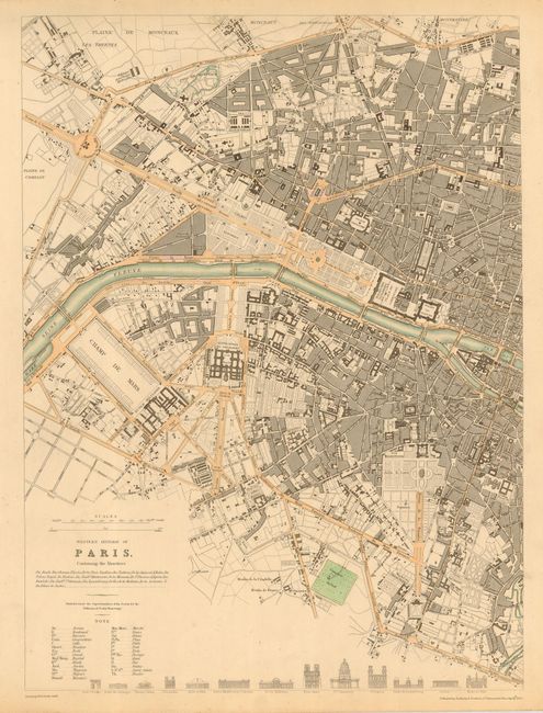 Western Division of Paris [in set with] Eastern Division of Paris
