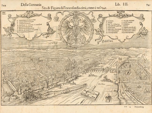 Sito & Figura di Francofordia citta, come e nel 1546