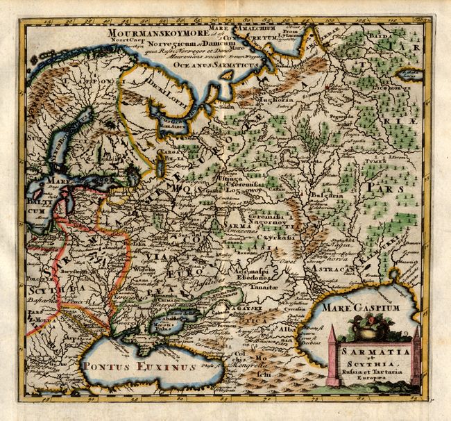 Sarmatia et Scythia, Russia et Tartaria Europae