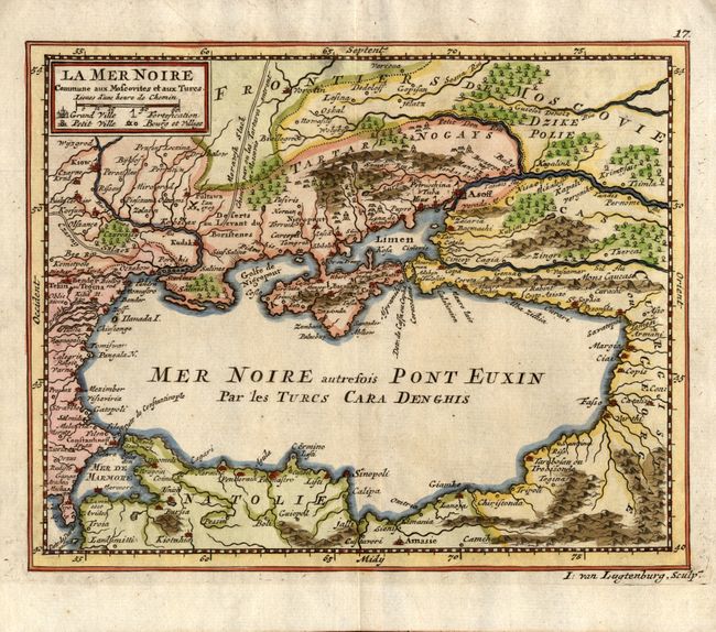 La Mer Noire Commune aux Moscovites et aux Turcs