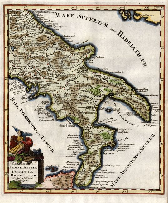 Campaniae Samnii Apuliae Lucaniae Brutiorum Vetus et Nova Descriptio