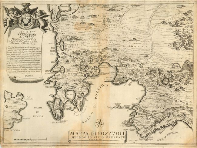 Mappa di Pozzuoli Secondo Lo Stato Presente