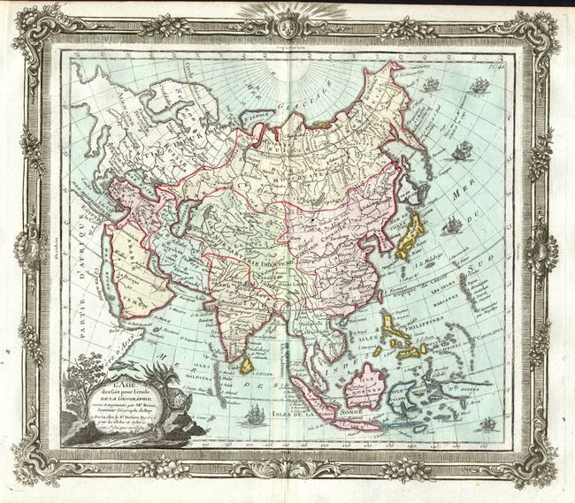 L'Asie dressee pour l'etude de la Geographie
