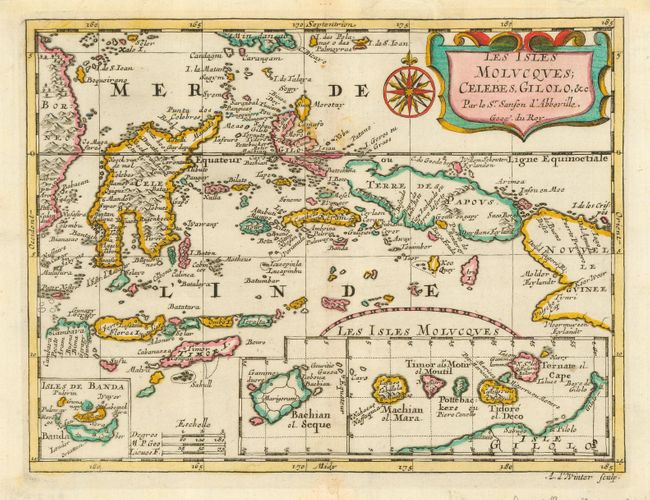 Les Isles Molucques; Celebes, Gilolo, &c.