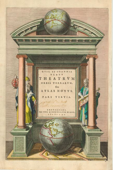 Theatrum Orbis Terrarum, sive Atlas Novus pars Tertia