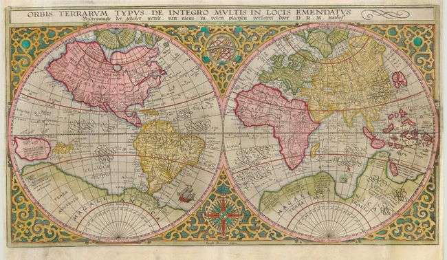 Orbis Terrarum Typus de Integro Multis in Locis Emendatus