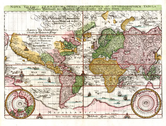 Nova Totius Terrarum Orbis Geographica ac Hydrographica Tabula