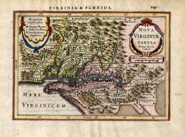 Nova Virginiae Tabula