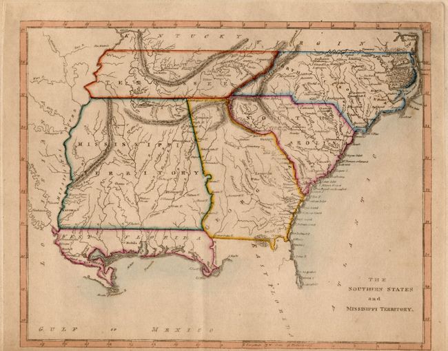 The Southern States and Mississippi Territory