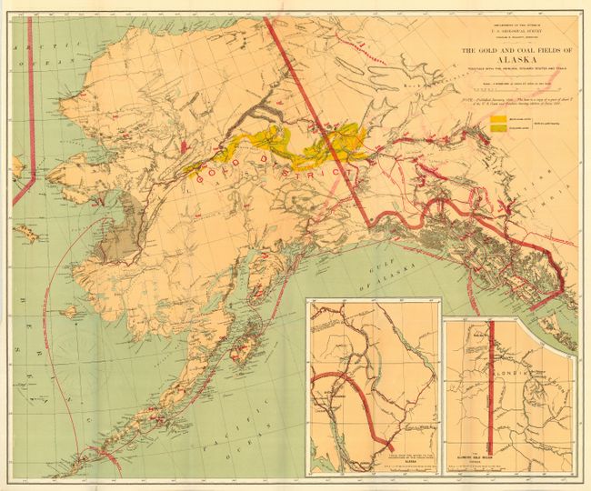 The Gold and Coal Fields of Alaska Together with the Principle Steamer Routes and Trails