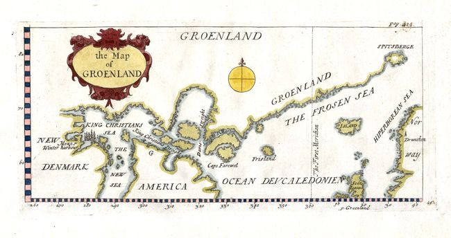 the Map of Groenland