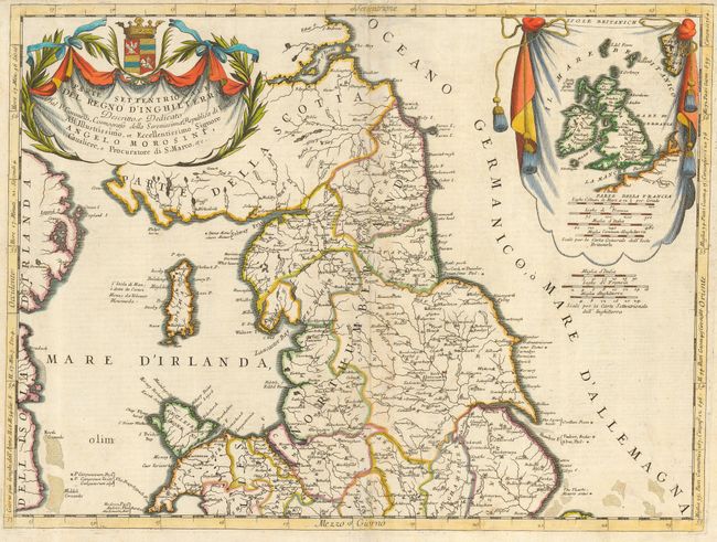 Parte Settentrionale [and] Parte Meridionale del Regno D'Inghilterra