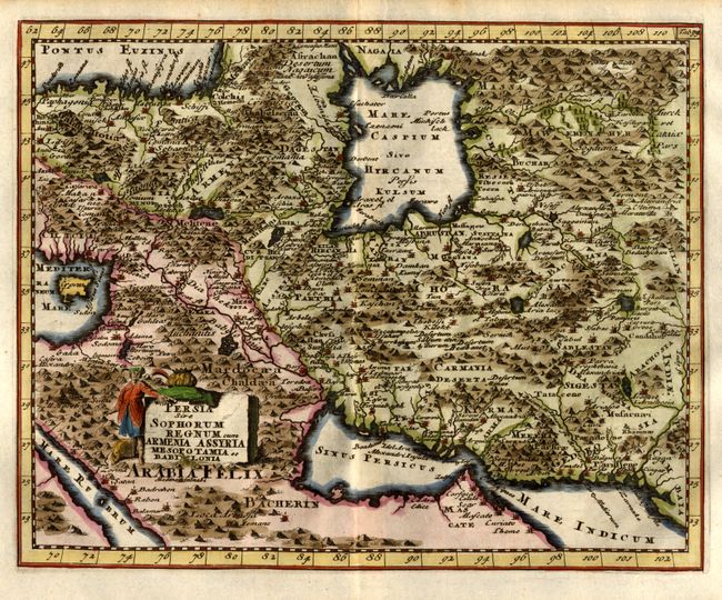 Persia sive Sophorum Regnum cum Armenia Assyria Mesopotamia et Babilonia
