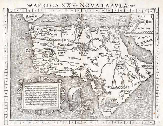 Africa XXV Nova Tabula