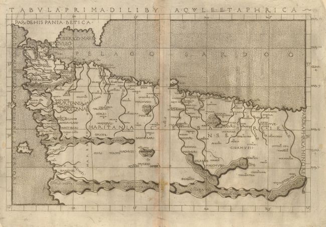 Tabula Prima de Libya Quale et Aphrica