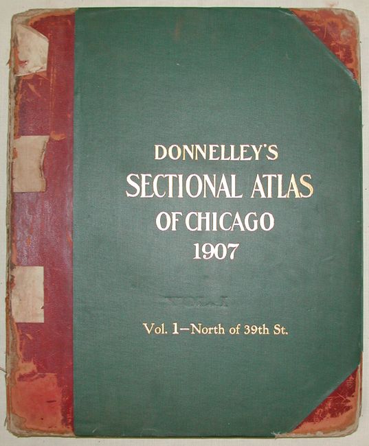Donnelley's Sectional Atlas of the City of Chicago Compiled from the Public Records on a Scale of Four Hundred Feet to the Inch