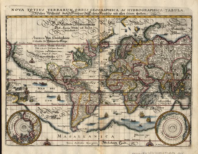 Nova Totius Terrarum Orbis Geographica ac Hydrographica Tabula