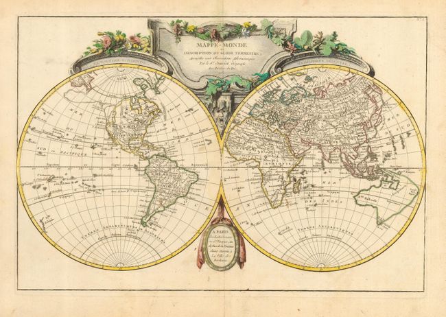 Mappe-Monde ou Description du Globe Terrestre