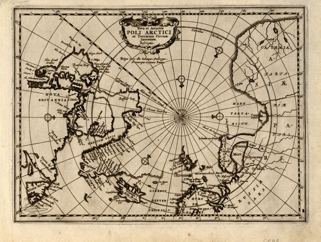 Nova et Accurata Poli Arctici et Terrarum Circum Jacentium Descriptio